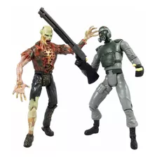 Resident Evil 2 - Hunk And Zombie - Toy Biz 1998