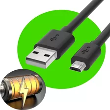 Cabo Dados Micro Usb Turbo V8 Carregamento E Dados Rapido