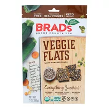 Brad's Raw Organic Everything Zucchini Veggie Flats, 3 Oz