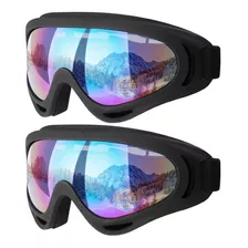 Cooloo Gafas De Esquí, Gafas De Moto, Gafas De Snowboard Par