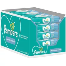 Kit Lenços Toalhas Umedecidas Pampers Com Tampa Atacado