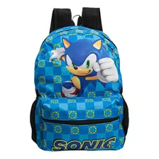 Mochila Sonic Jogos Games Escolar Juvenil Costa Envio Hoje 