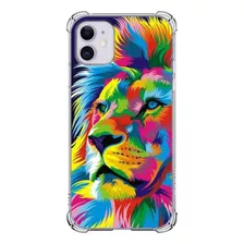Capa Anti Shock New Leão Lion Color