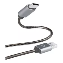 Cable Tipo C A Usb Trenzado De Metal 1mt  Argom