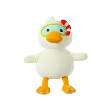 Pato Sentado Com Óculos De Mergulho De Pelúcia (27 Cm)