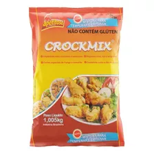 Crockmix Farinha P/ Empanar Mistura Prática Sem Glúten 1kg