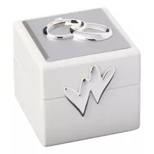 Elegante Caja Para Anillos De Boda.