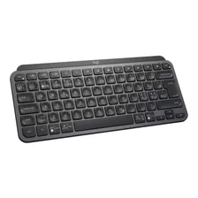 Teclado Bluetooth Logitech Master Series Mx Keys Mini Qwerty Inglês Uk Cor Grafite Com Luz Branco