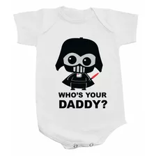 Body Darth Vader Baby Bebê Who's Your Daddy