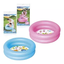 Pileta Inflable 2 Aros Infantil Bebes 61x51cm - Del Tomate