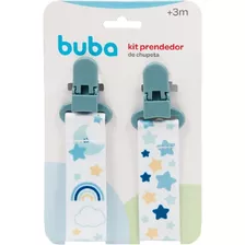 Kit Com Dois Prendedores Para Chupeta Estrelinha 14499-buba