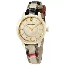 Reloj Burberry Clásica Bu10104 De Acero Inox. P/dama