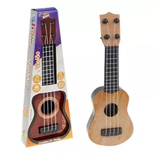 Mini Cavaquinho Infantil Brinquedo Violão 4 Cordas Nylon