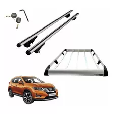 Barras Transversales + Canastilla Para Nissan Xtrail 16-22 