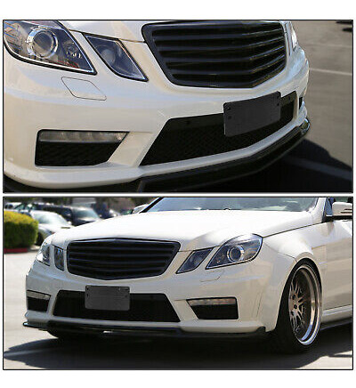 For 10-13 Mercedes-benz E-class Front Bumper License Pla Oae Foto 7