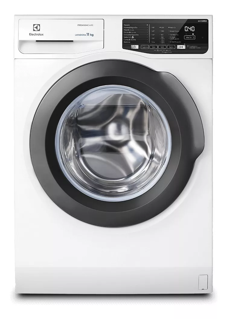 Máquina De Lavar Automática Electrolux Premium Care Lfe11 Inverter Branca 11kg 127 v