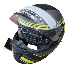 Capacete Honda Hms 2020 V1 Preto F / Amarelo 58