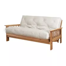 Futon Genoud Viewmuebles Portland Ecocuero Resortes, Paraiso