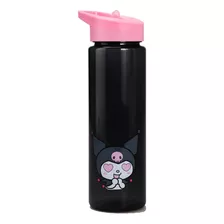 Sanrio Kuromi Heart Eyes Botella De Agua De Pared Simple De 