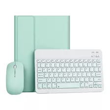 Funda De Teclado Para iPad 10.2 Pulgadas Con Ratón