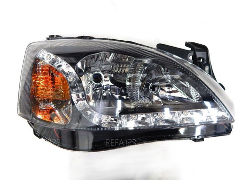 Faro Deportivo Corsa 2003 A 2008 Tipo Audi Led Kit Foto 2