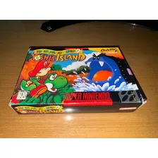 Apenas Caixa Manual Panfletos Yoshi's Island Super Nintendo