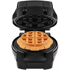 Maquina Para Hacer Waffles Chefman Big Stuff/black