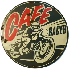 Carteles Antiguos 1metro (100cm) Chapa 1.25 Café Racer A-021