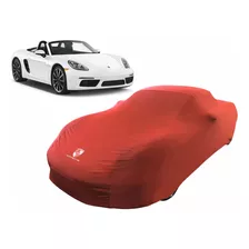 Capa Para Carro Conversível Porsche 718 Boxster Cor Vermelha