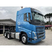 Volvo Fh 500 Azul Globetrotter 6x2 Ano 2023/23 Susp. Mola 