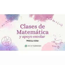 Clases De Matemática, Física, Inglés - Trabajos Prácticos