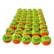 Bola De Beach Tennis Spin Tropical - Embalagem Com 40 Bolas