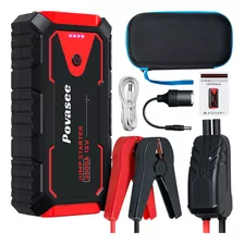 Arrancador Jump Starter 12v 1500 Amperios Cable Usb C Aizico