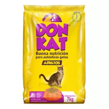 Alimento Seco Para Gato Adulto Donkat 7kg