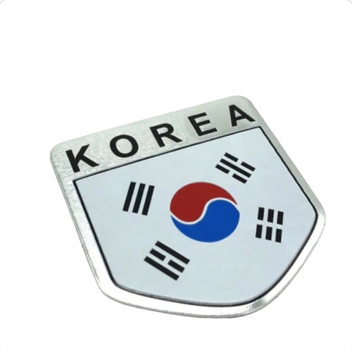Foto de Emblema Pegatina Bandera Corea Para Kia Hyundai