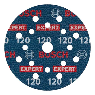 Lija Orbital Velcro Bosch 125mm Expert Multi Mater G120 X 6u 120