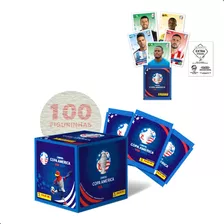 Kit 100 Figurinhas Do Álbum Copa América Usa 2024 (20 Env)