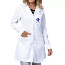 Jaleco Agronomia Bordado Gabardine Feminino + Nome