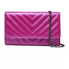 Bolsa Clutch Feminina Pequena Metalizada Madrinha Cm Shoes