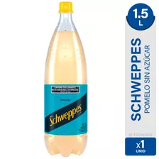 Schweppes Pomelo Sin Azucar Botella Gaseosa - 01mercado