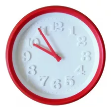 Reloj Pared Red 30,8 X H 5cm B15355r Bazarnet. P3