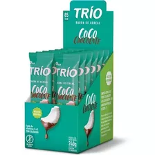 Barrinha Cereais Trio - Coco E Chocolate - Display 12und