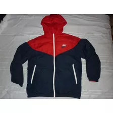 E Campera Pluma Nike Reversible Talle L Niños Puffer 