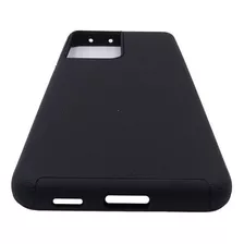 Carcasa Para Samsung Galaxy S21 Ultra - Rugged Marca Cofolk Color Negro