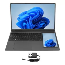 Computadora Portátil De Oficina Con Pantalla Doble, 15.6 Pul