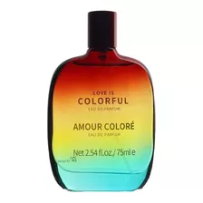 Loción Para Hombre Love Is Colorful 75 Ml Cítricos