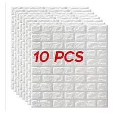 Papel Tapiz X10 Adhesivo Pared 3d Ladrillo Pegatinas Hogar 