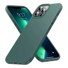 Ouxul Compatible Con El Teléfono 12 Pro Max Case Liquid Sili