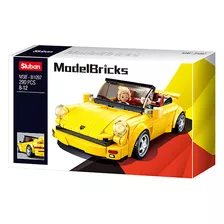 Juego Modelbricks Auto Deportivo Convertible 290 Piezas Ub