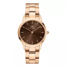 Reloj Hombre Daniel Wellington Iconic Link Cuarzo Pulso Oro 